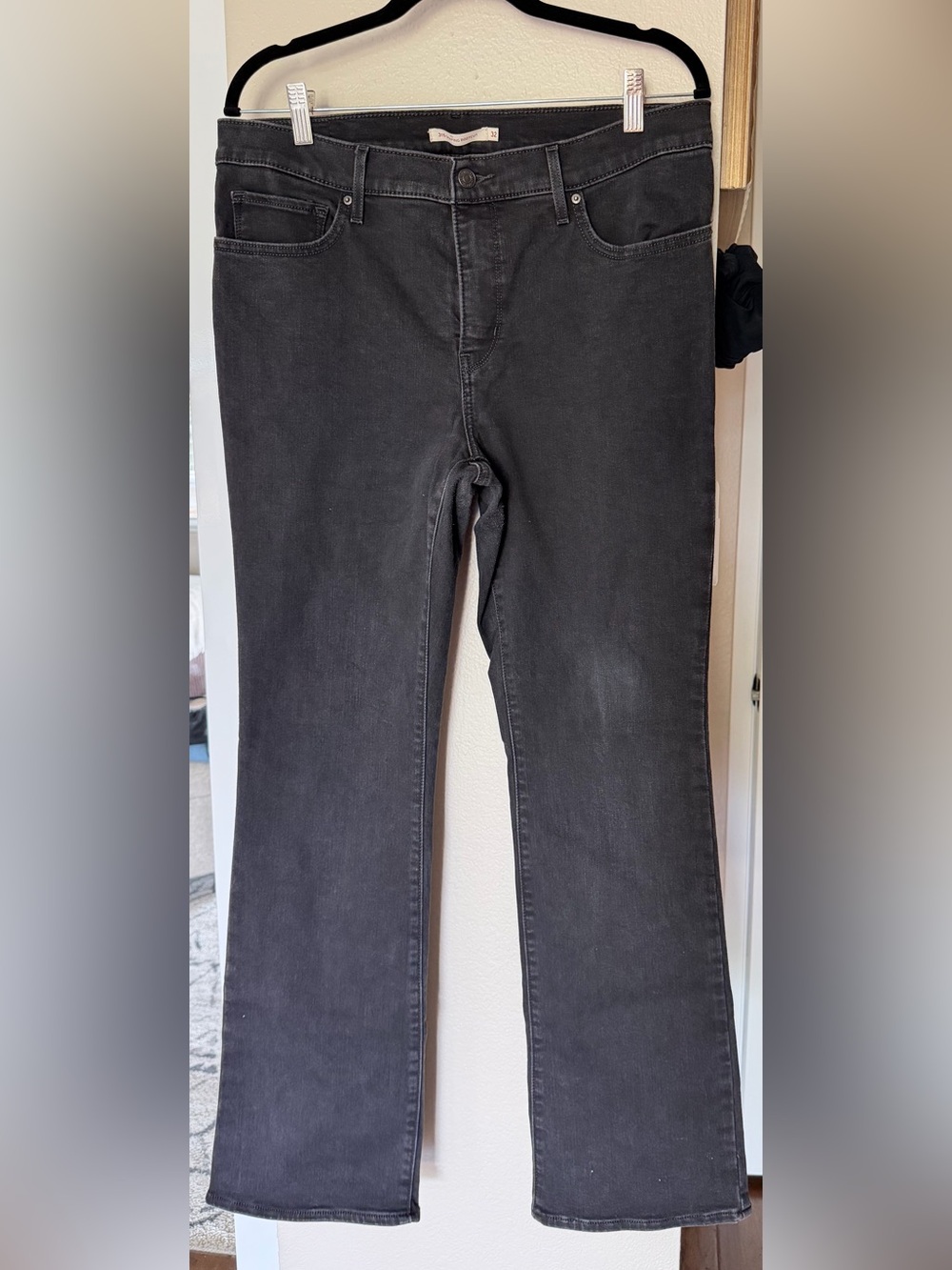 Levi's Black Boot Cut Jeans